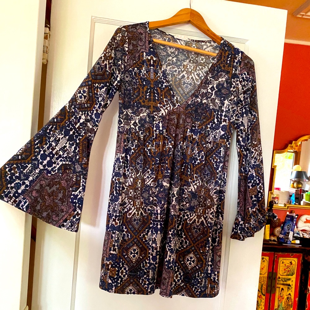 70’s style mini dress